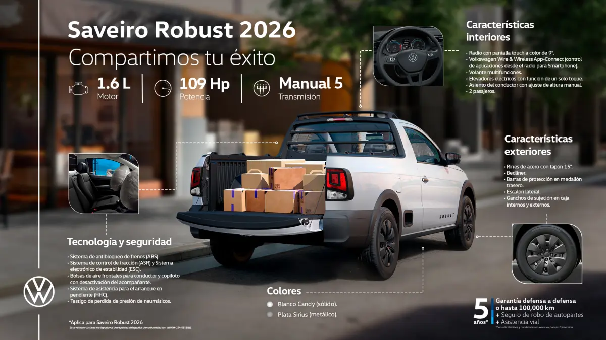 Volkswagen Saveiro 2026