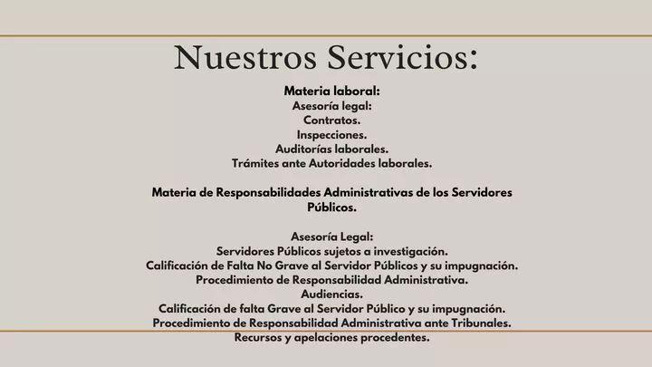 Portafolio ASINJU, Asesores Jurídicos, SC. - Proyecto
