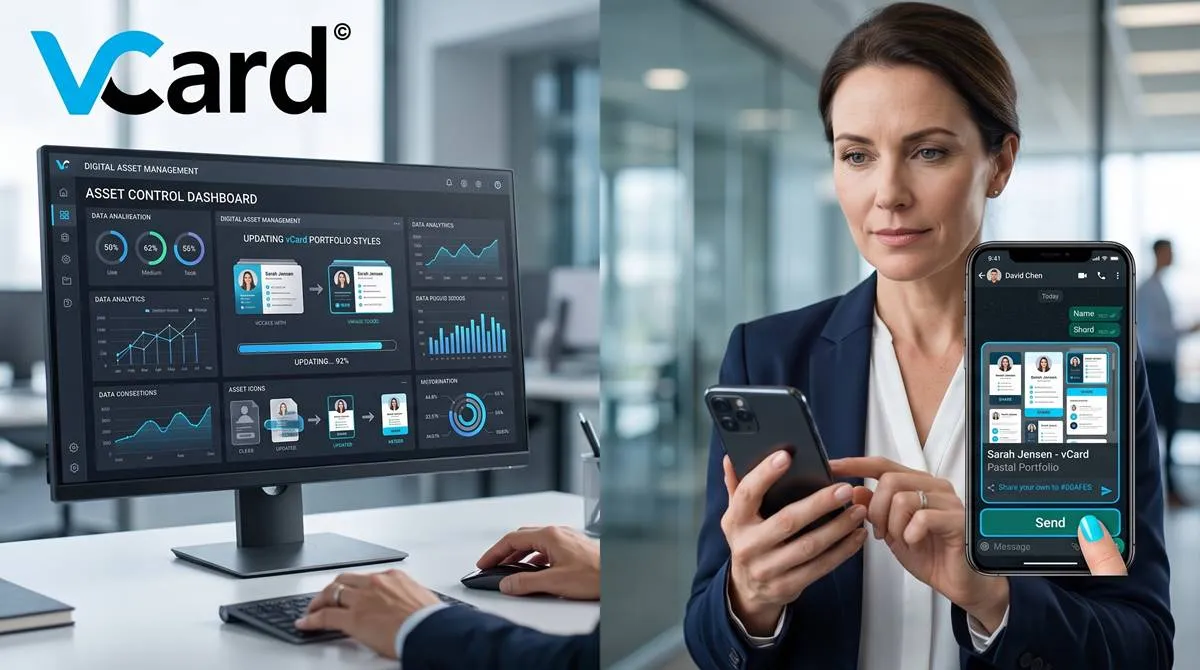 Cómo Hacer que el Contenido de Marketing Ayude a tu Equipo de Ventas Alineación de marketing y ventas mediante el portafolio web actualizable de VCard.