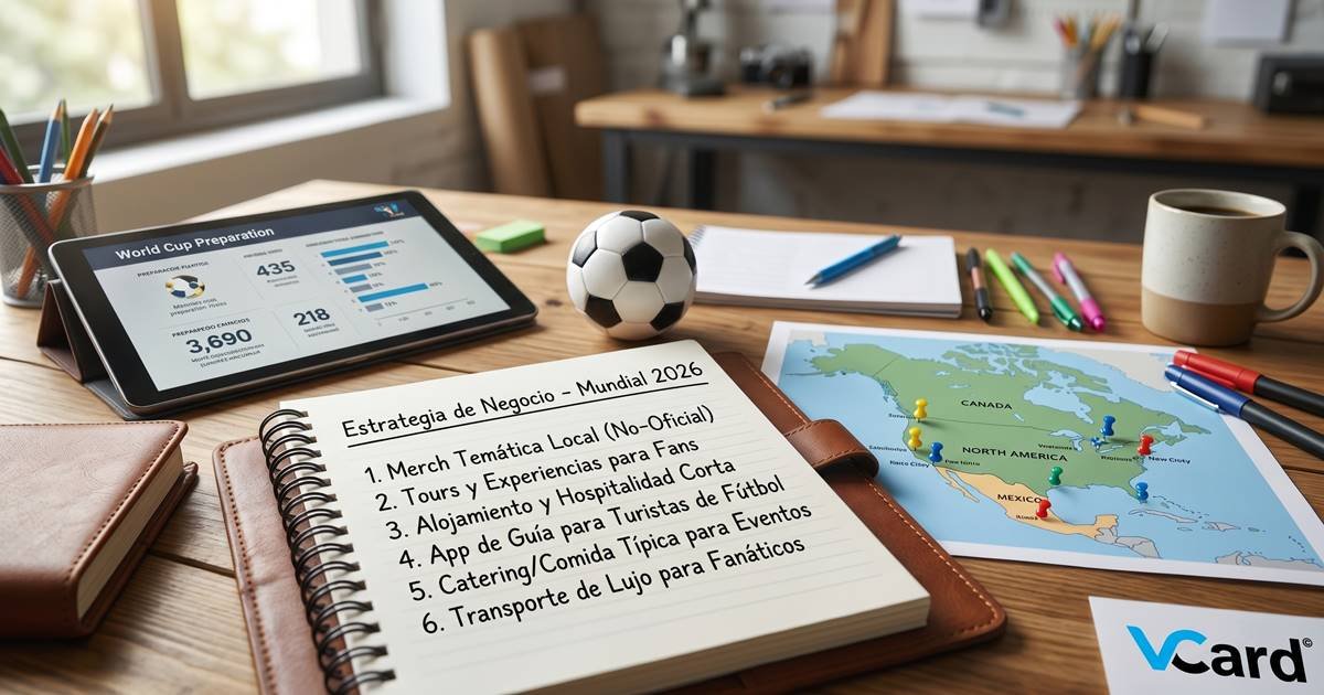 El Mundial 2026: 6 ideas de negocio para vender desde hoy