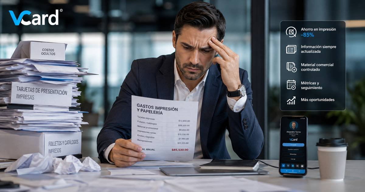 El costo oculto de la papelería en tu equipo de ventas