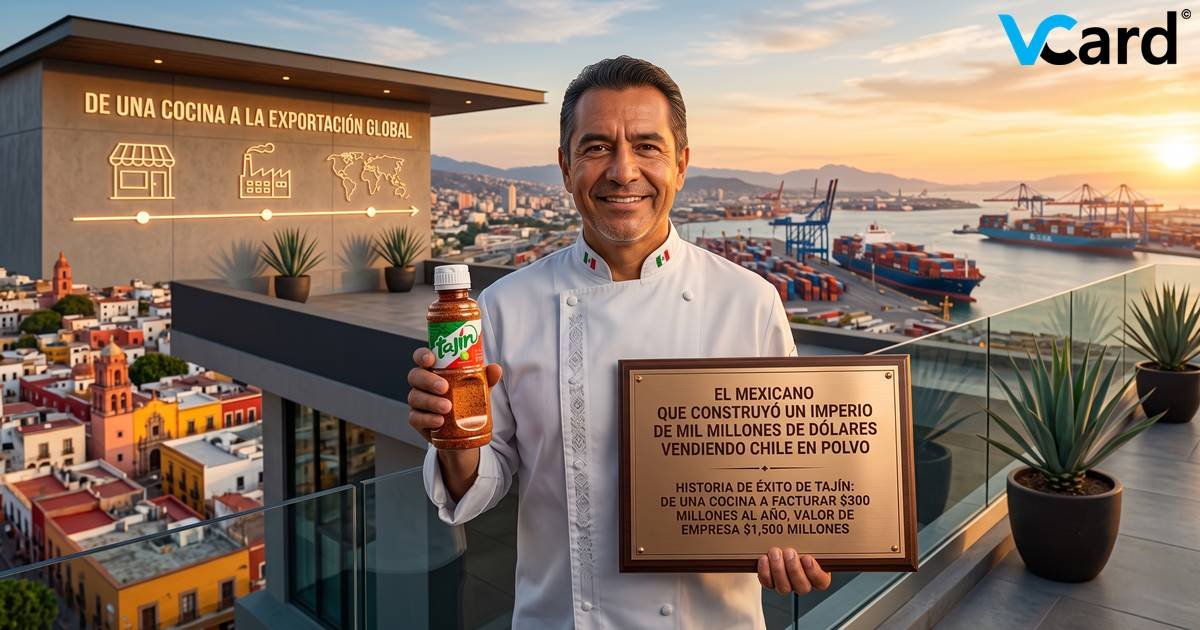 El mexicano que construyó un imperio de mil millones de dólares vendiendo chile en polvo