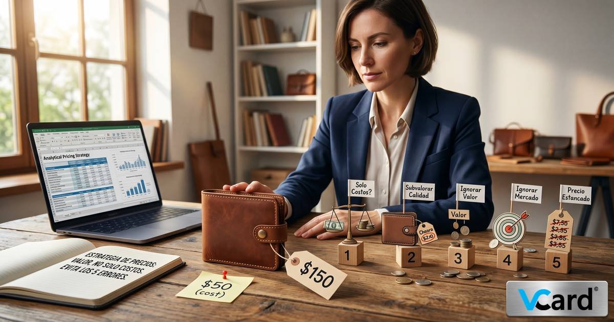 5 errores al poner precios (y cómo evitarlos)