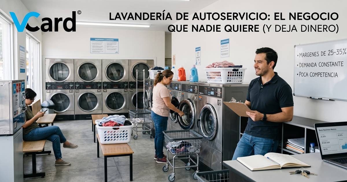 Lavandería de autoservicio: el negocio que nadie quiere (y deja dinero)