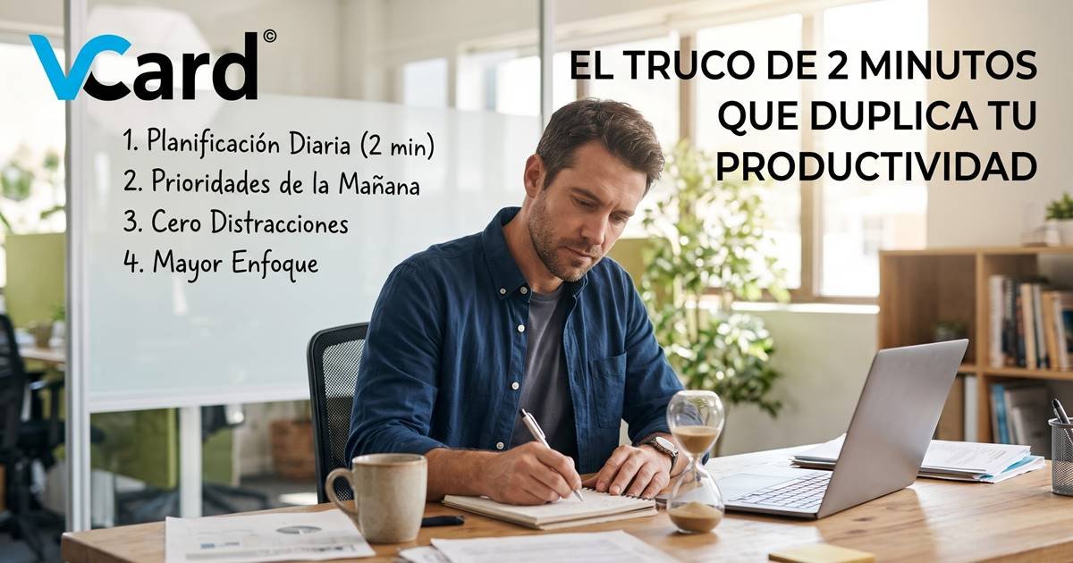 El truco de 2 minutos que duplica tu productividad