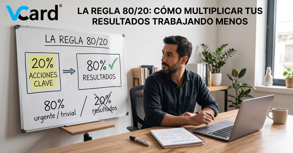La regla 80/20: cómo multiplicar tus resultados trabajando menos