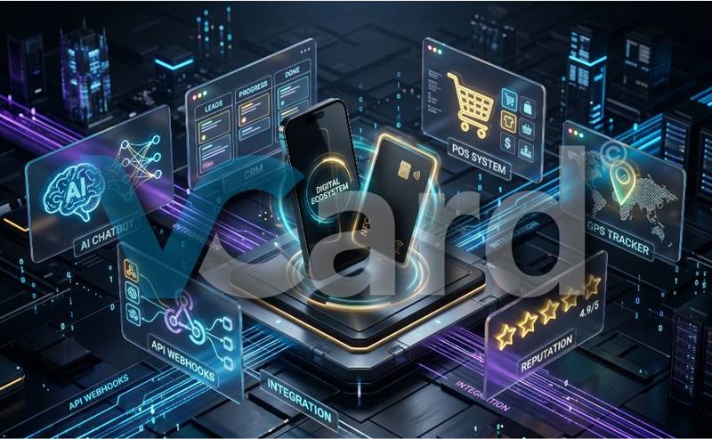 Panel de Control Corporativo VCard