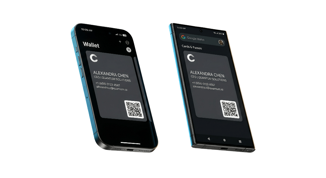 VCard en Apple y Google Wallet