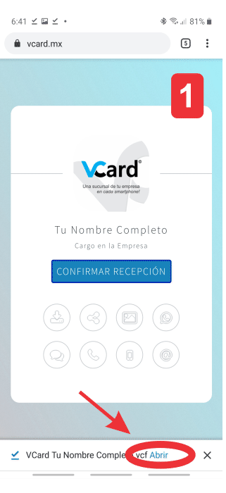 Abrir Archivo Descargado